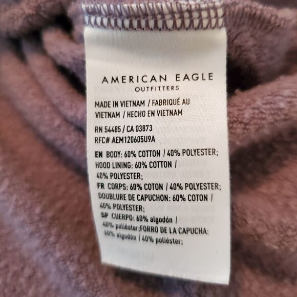 AMERICAN EAGLE WOMEN'S SWEAT SHIRT WITH HOOD JEGGING FIT SIZE SMALL - Picture 8 of 8